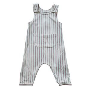 Pehr Stripes Away Organic Cotton Overalls